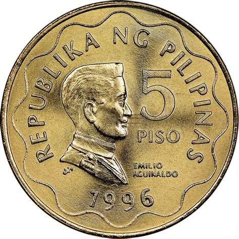 Philippines 5 Piso KM 272 Prices & Values .